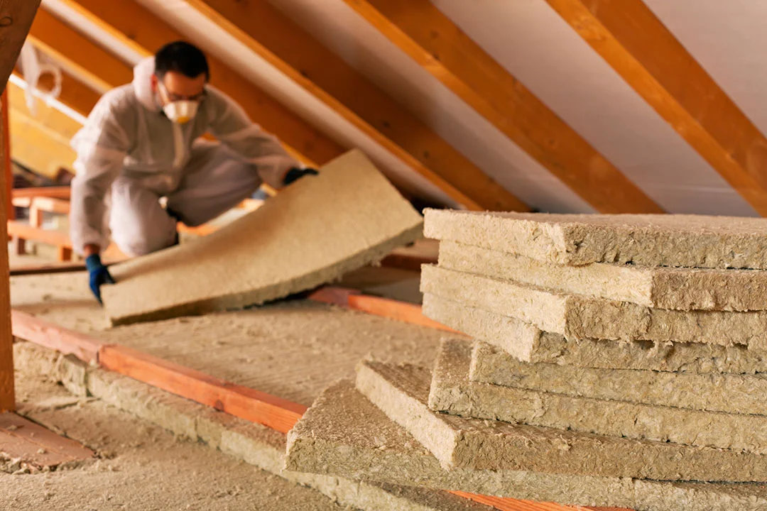 Chantier isolation thermique — EGE IDF
